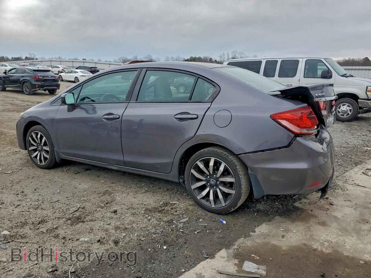 2015 HONDA CIVIC - VIN: 2HGFB2F97FH548296 - Фото 2