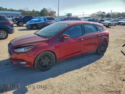 2016 Ford FOCUS SE, red — VIN 1FADP3K25GL332396, Copart