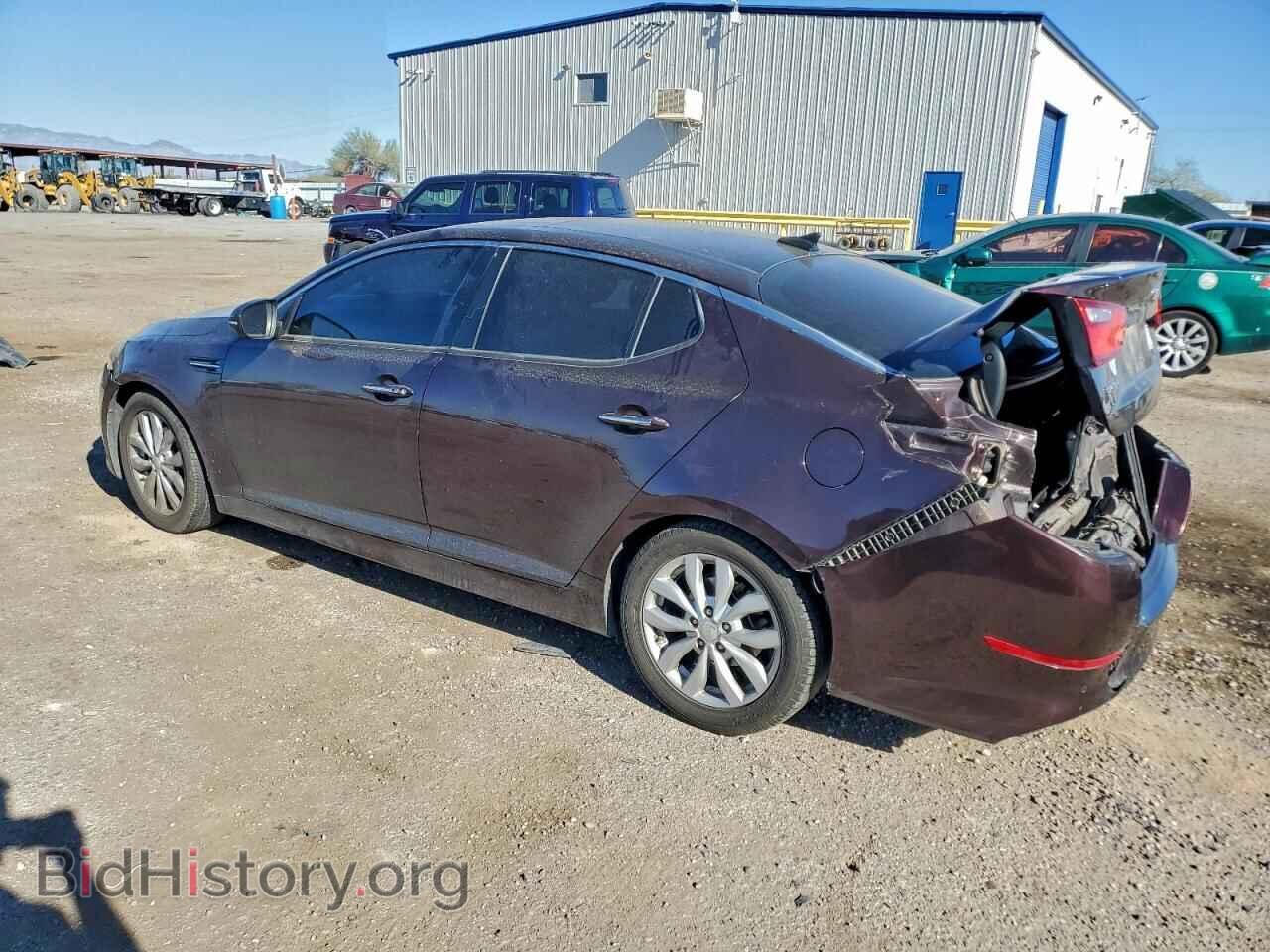 2015 KIA OPTIMA - VIN: 5XXGN4A77FG399662 - Фото 2