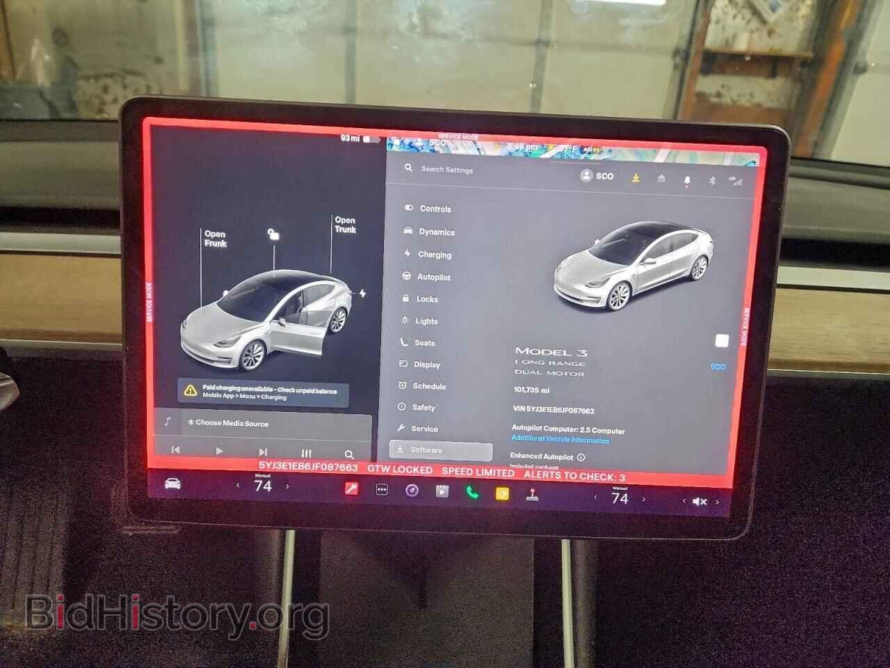2018 TESLA MODEL 3 - VIN: 5YJ3E1EB6JF087663 - Photo 9