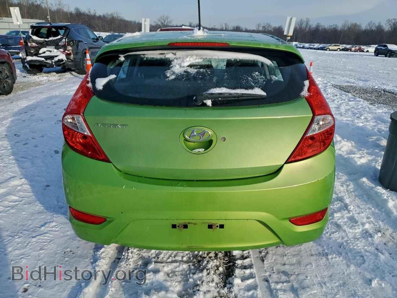 2014 HYUNDAI ACCENT - VIN: KMHCU5AE5EU166468 - Фото 6