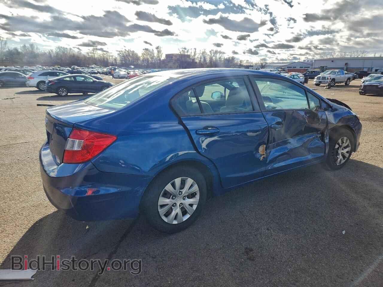 2012 HONDA CIVIC - VIN: 19XFB2F55CE338721 - Фото 3