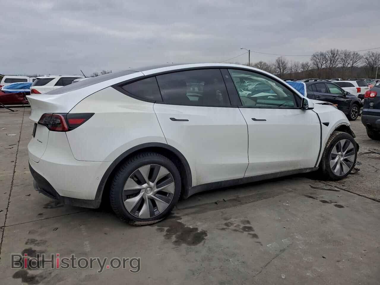 2021 TESLA MODEL Y - VIN: 5YJYGDEE9MF072722 - Фото 3