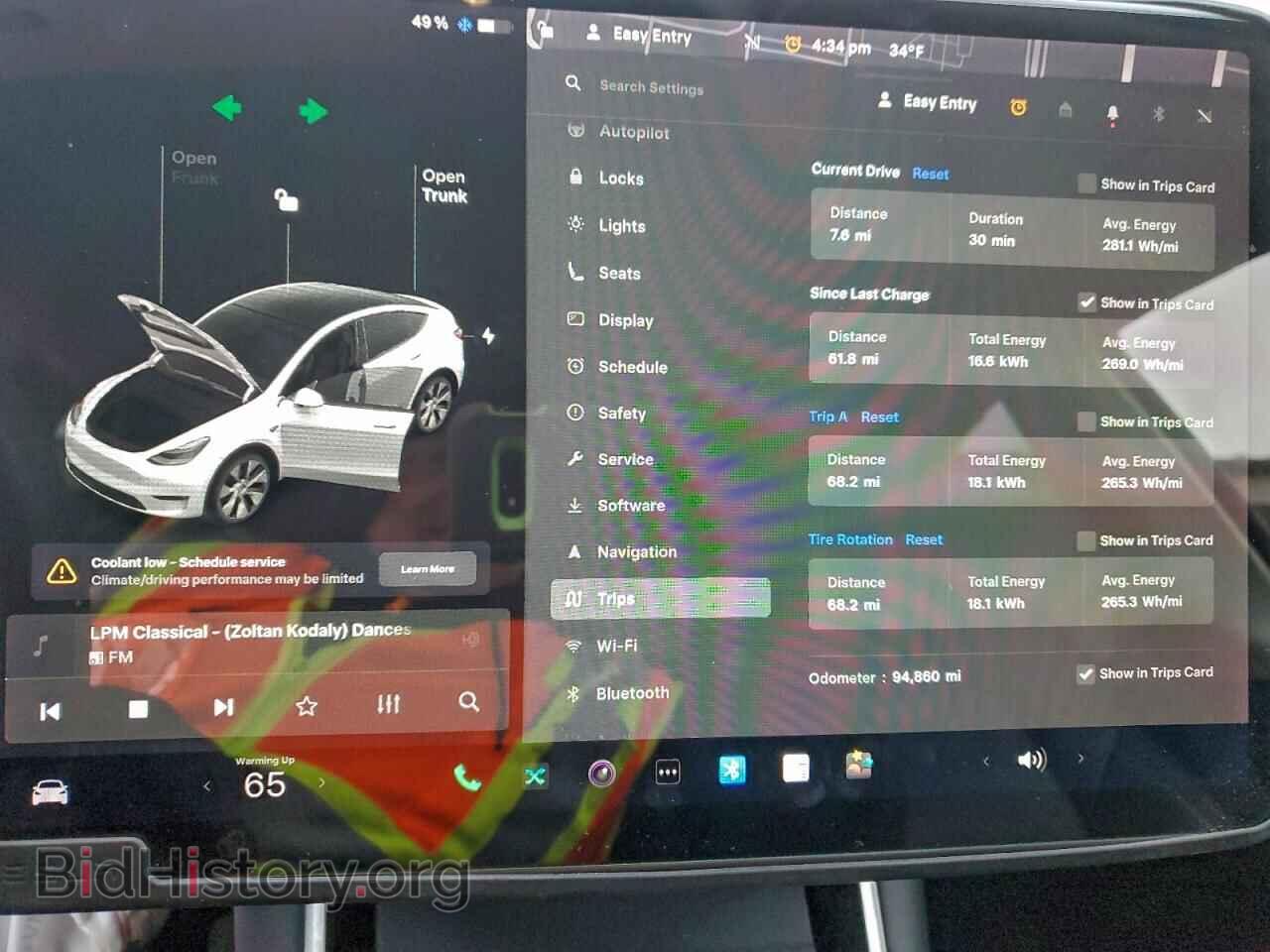 2021 TESLA MODEL Y - VIN: 5YJYGDEE9MF072722 - Фото 9