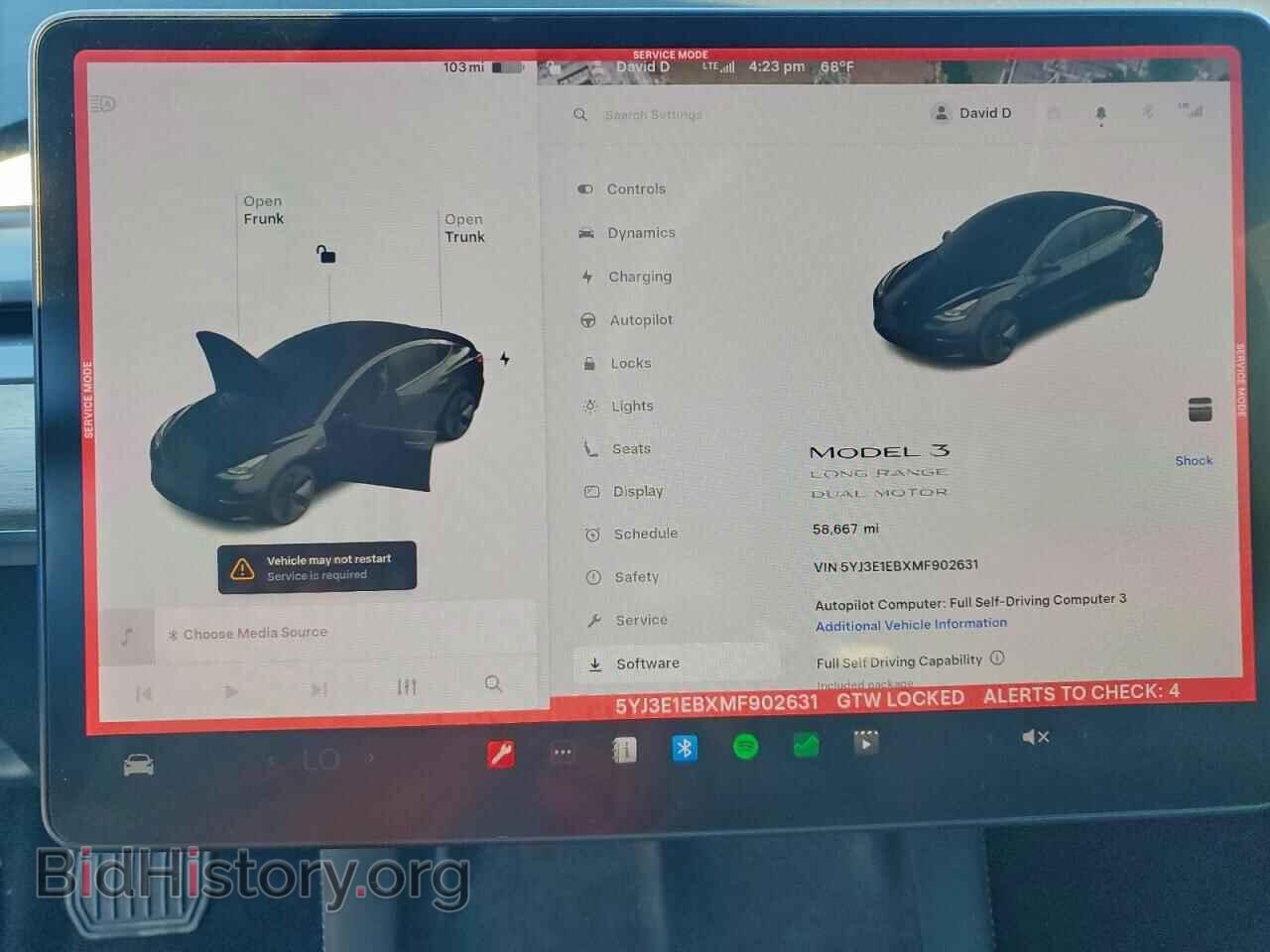 2021 TESLA MODEL 3 - VIN: 5YJ3E1EBXMF902631 - Фото 9