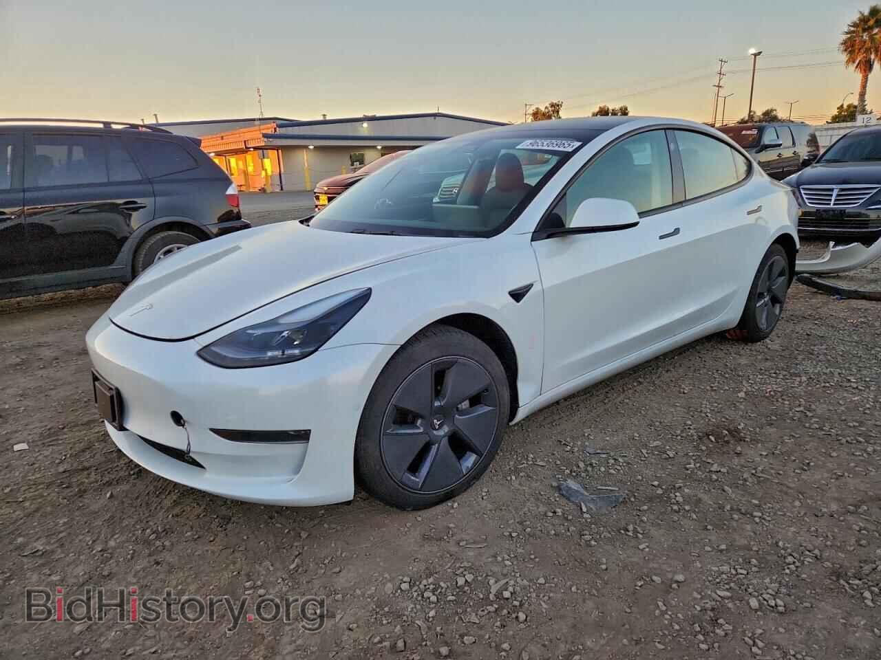 Photo 5YJ3E1EA9MF095753 - TESLA MODEL 3 2021