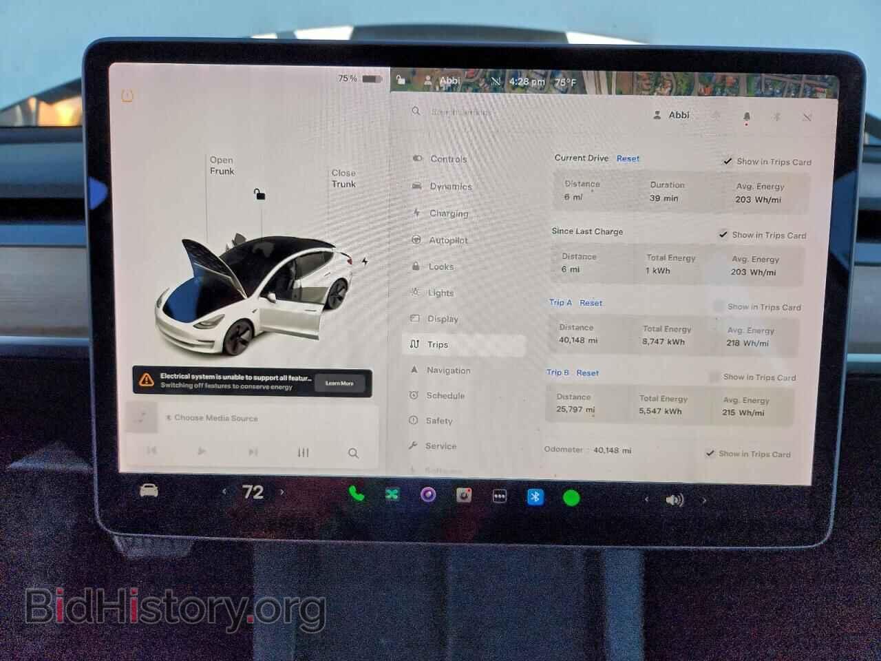 2021 TESLA MODEL 3 - VIN: 5YJ3E1EA9MF095753 - Фото 9