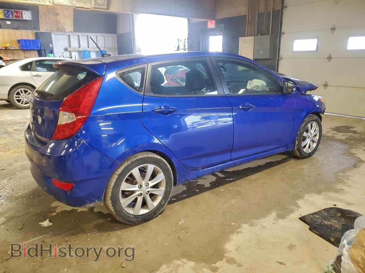 2014 HYUNDAI ACCENT - VIN: KMHCU5AEXEU189390 - Фото 3