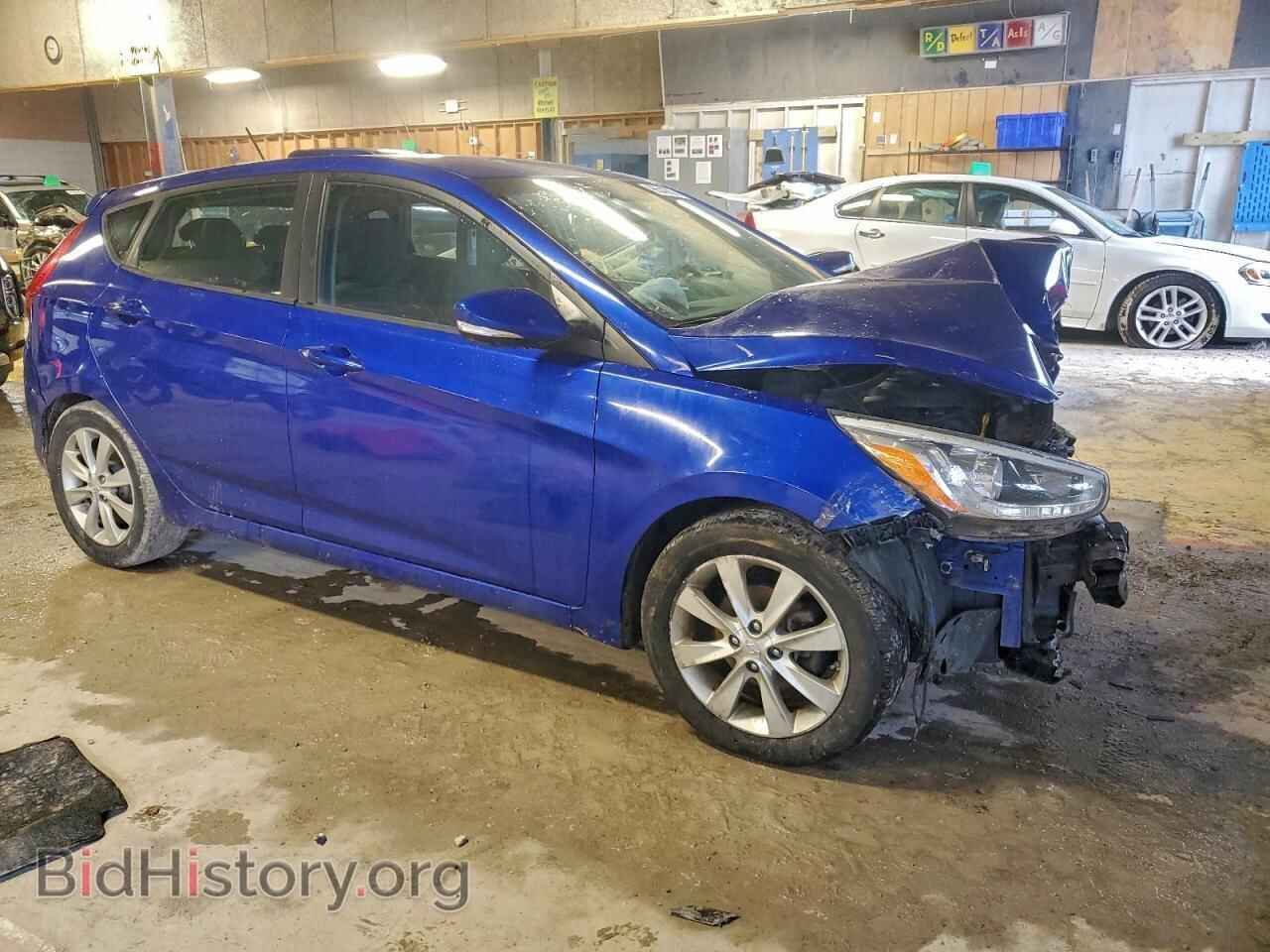 2014 HYUNDAI ACCENT - VIN: KMHCU5AEXEU189390 - Фото 4