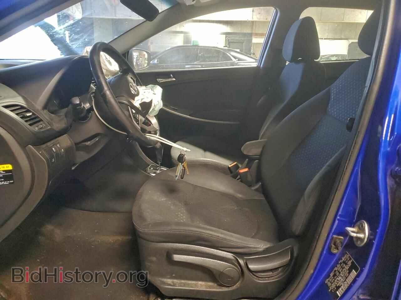 2014 HYUNDAI ACCENT - VIN: KMHCU5AEXEU189390 - Фото 7