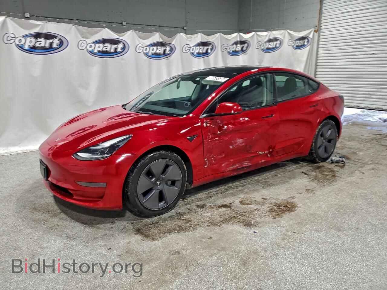 Photo 5YJ3E1EA7NF369405 - TESLA MODEL 3 2022