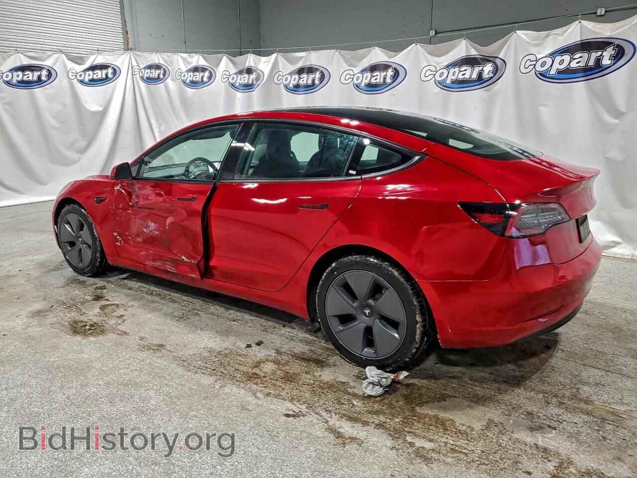 2022 TESLA MODEL 3 - VIN: 5YJ3E1EA7NF369405 - Photo 2