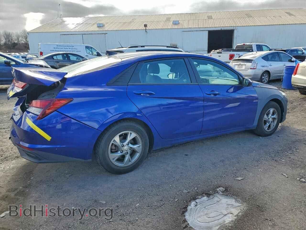 2021 HYUNDAI ELANTRA - VIN: 5NPLL4AG4MH037486 - Фото 3