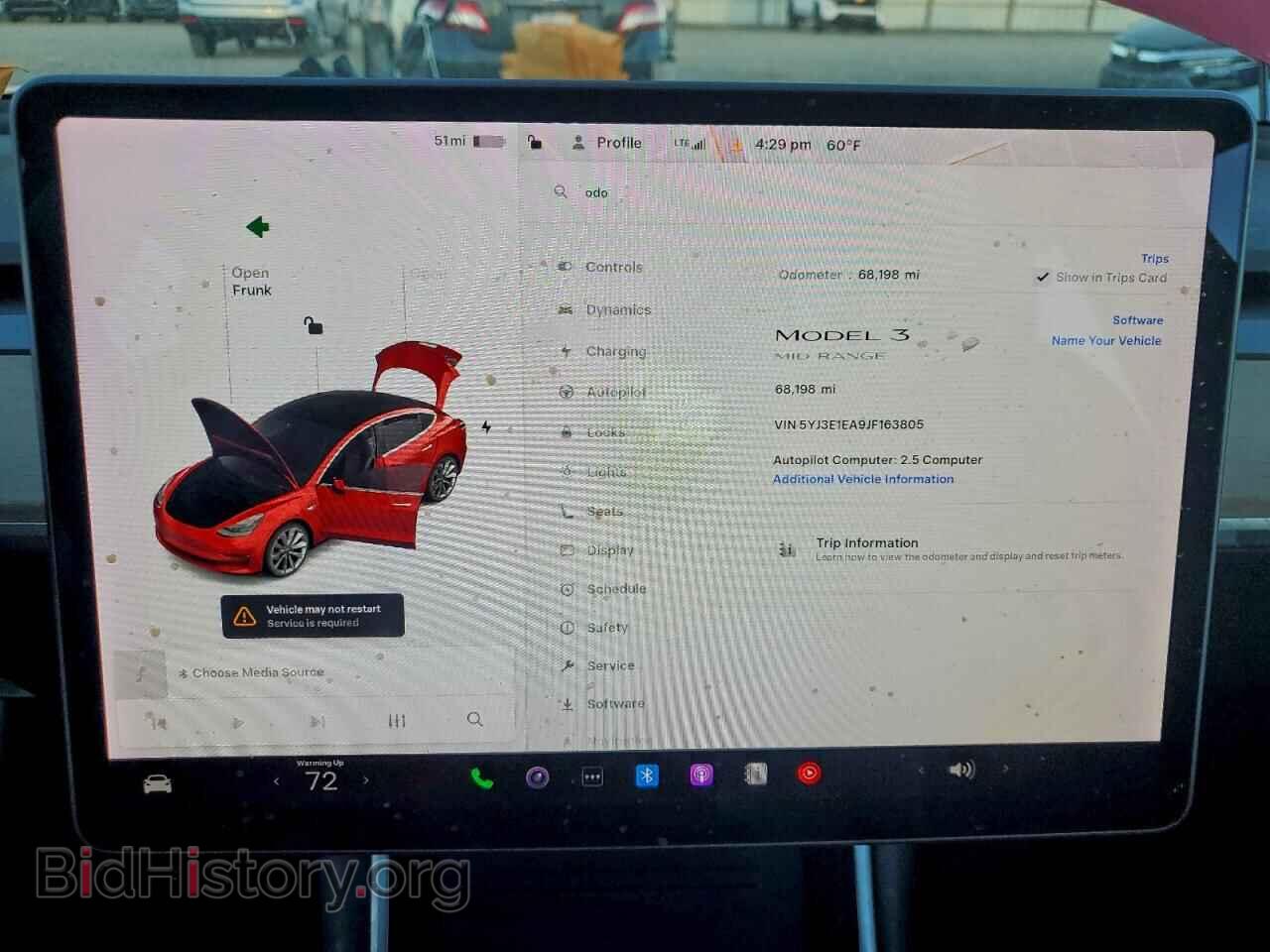 2018 TESLA MODEL 3 - VIN: 5YJ3E1EA9JF163805 - Photo 9