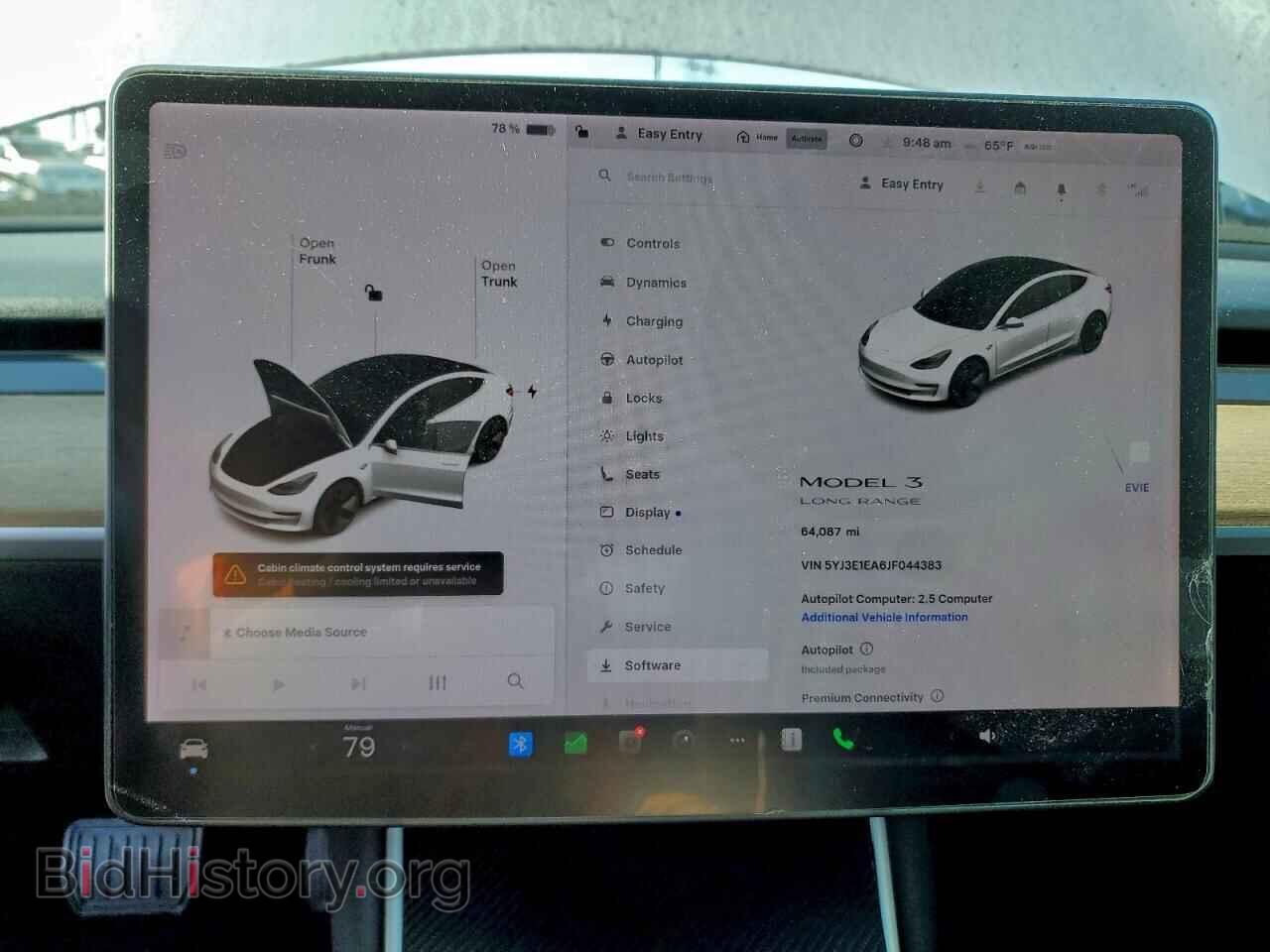 2018 TESLA MODEL 3 - VIN: 5YJ3E1EA6JF044383 - Photo 9