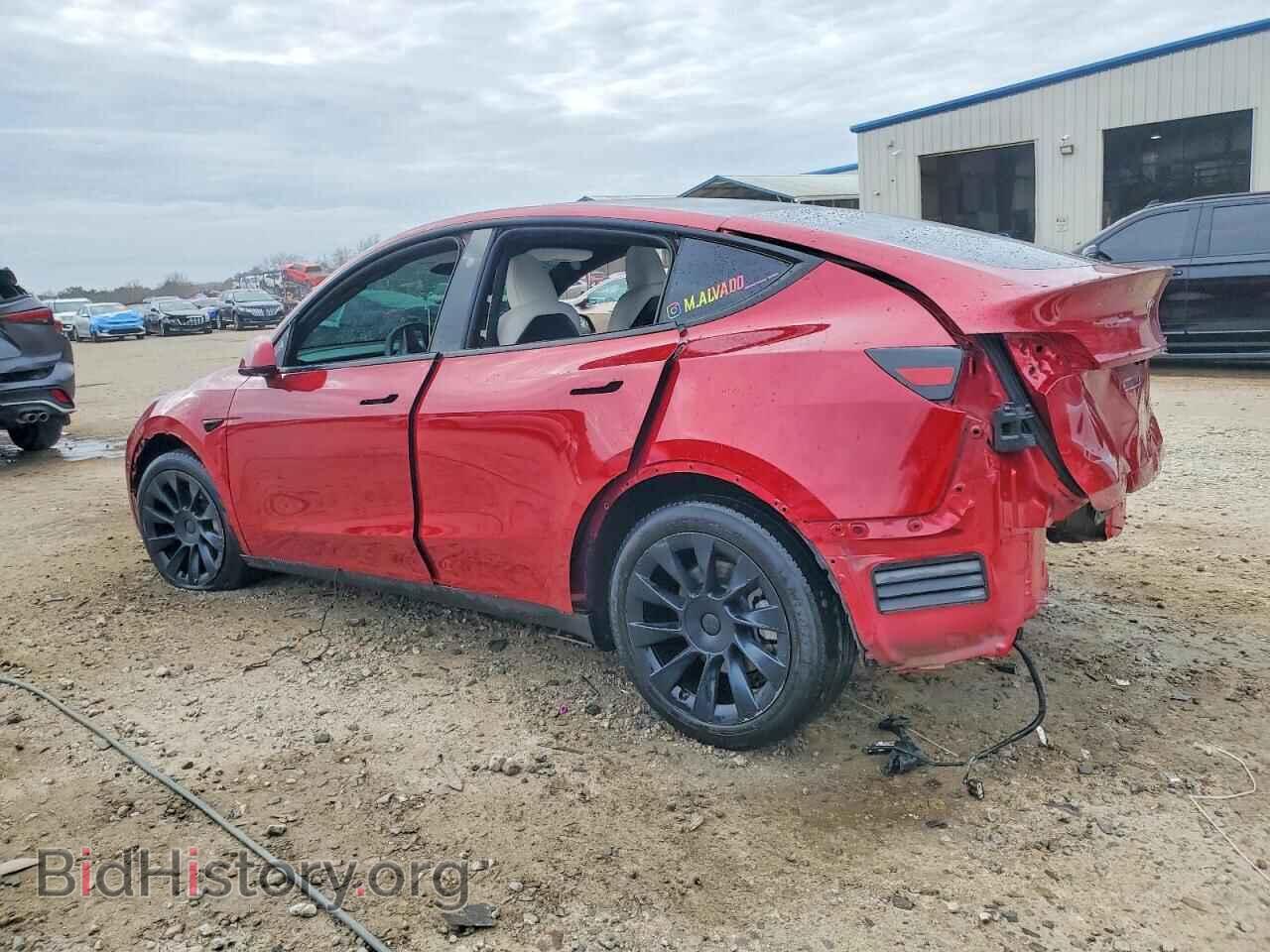 2024 TESLA MODEL Y - VIN: 7SAYGAEE3RF059666 - Фото 2