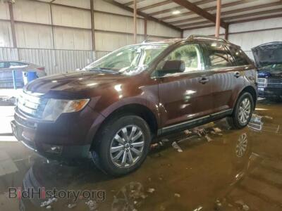 2010 Ford EDGE Limited, бордовый — VIN 2FMDK4KC7ABB23574, Copart