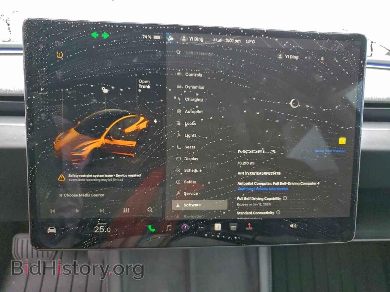 2024 TESLA MODEL 3 - VIN: 5YJ3E1EA5RF831479 - Фото 9