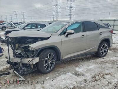 2019 Lexus RX350 350 Base, серебристый — VIN 2T2BZMCA9KC191139, Copart