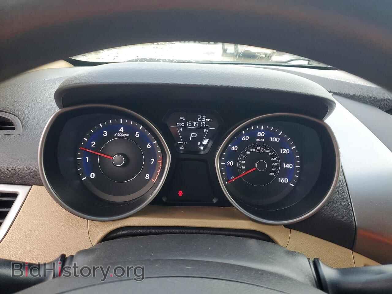 2012 HYUNDAI ELANTRA - VIN: 5NPDH4AE2CH133457 - Фото 9