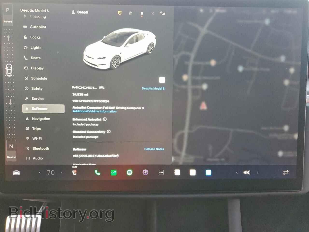 2023 TESLA MODEL S - VIN: 5YJSA1E57PF501124 - Photo 9