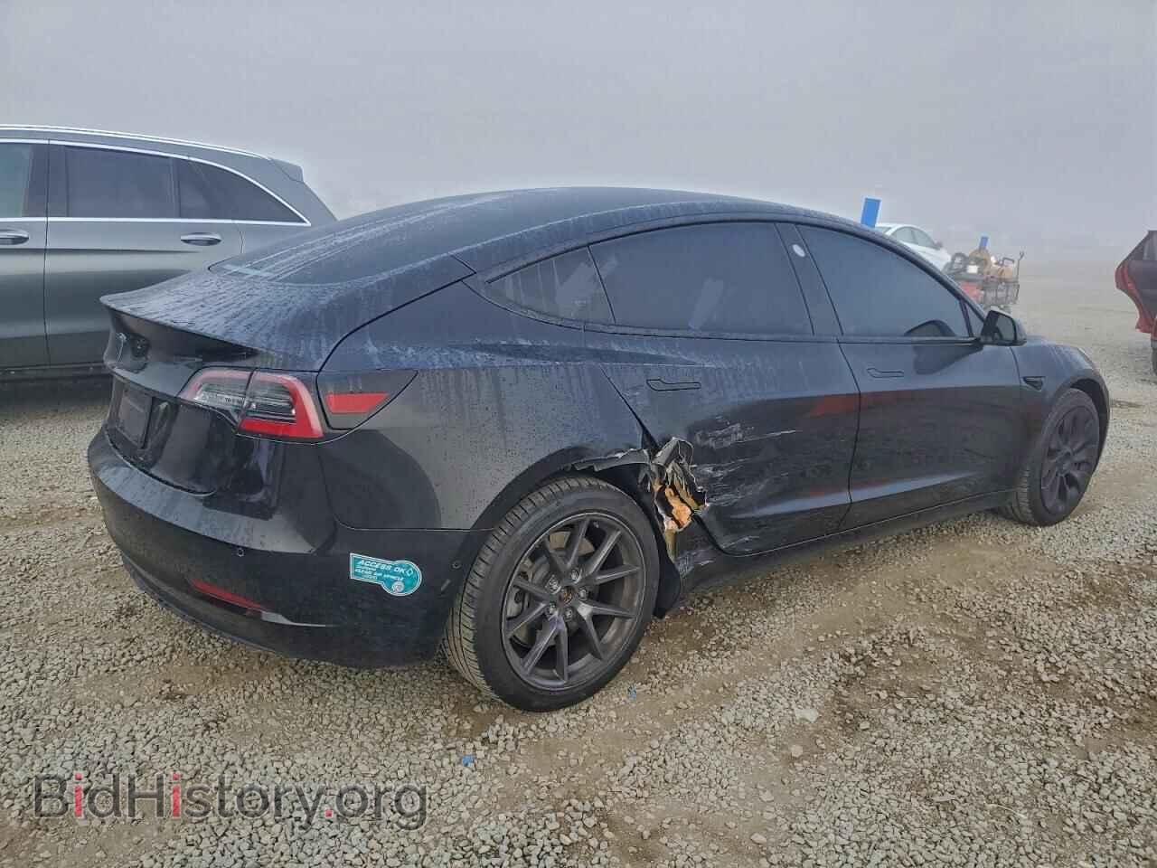 2022 TESLA MODEL 3 - VIN: 5YJ3E1EA5NF375235 - Фото 3