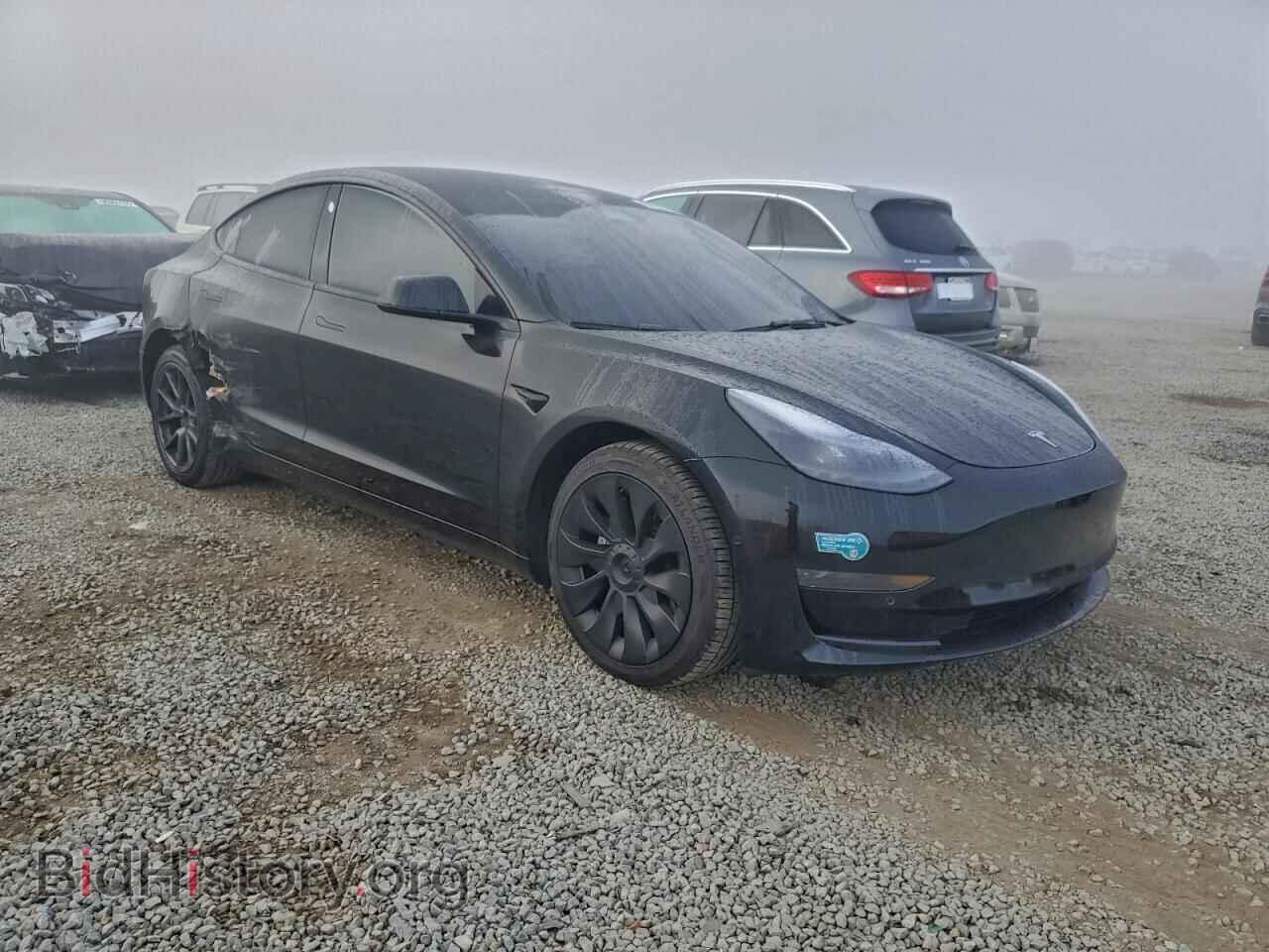 2022 TESLA MODEL 3 - VIN: 5YJ3E1EA5NF375235 - Фото 4