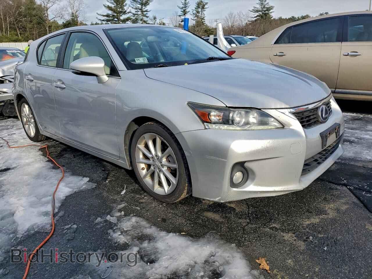 2012 LEXUS CT 200 - VIN: JTHKD5BH4C2112031 - Фото 4