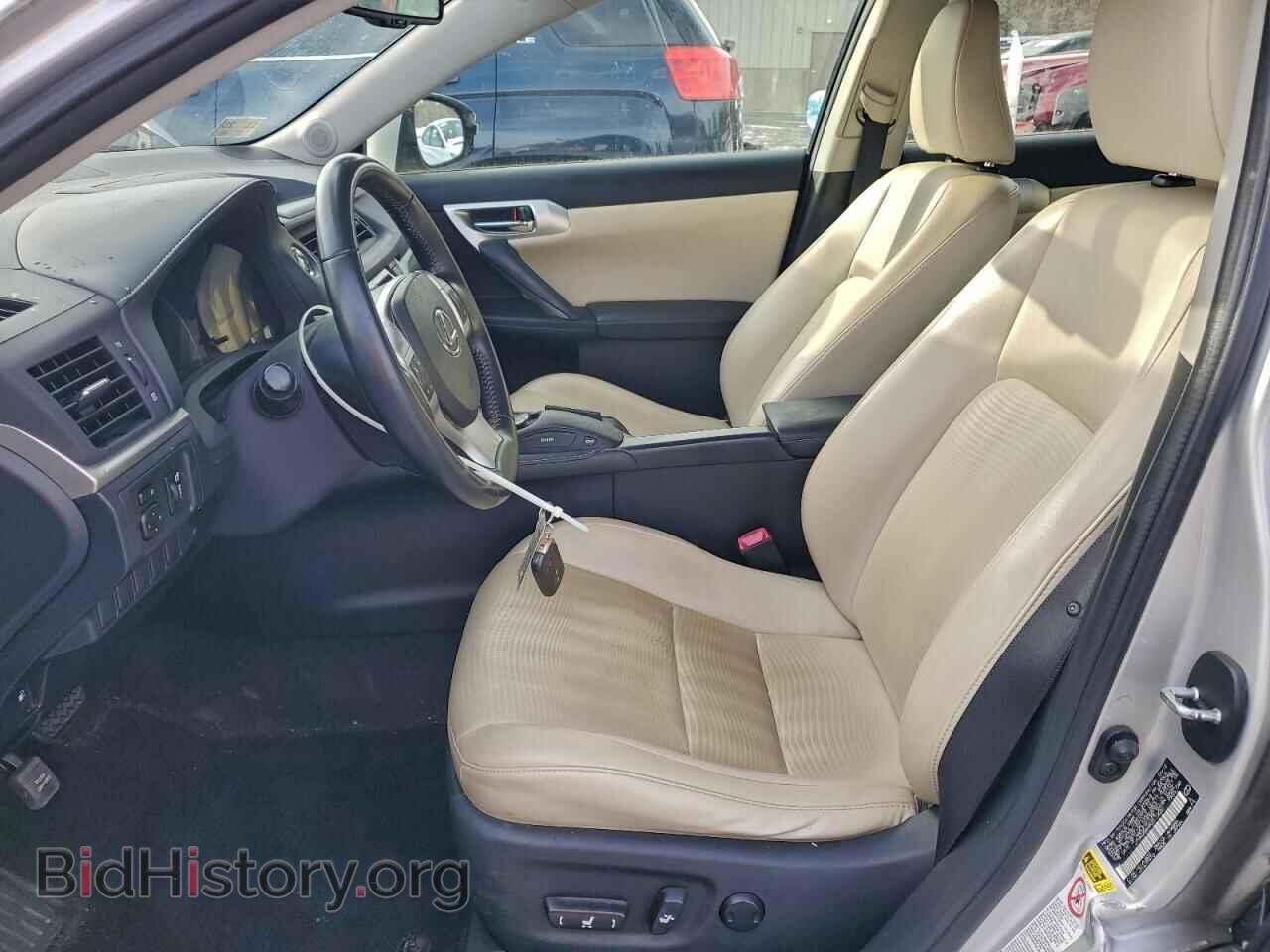 2012 LEXUS CT 200 - VIN: JTHKD5BH4C2112031 - Фото 7