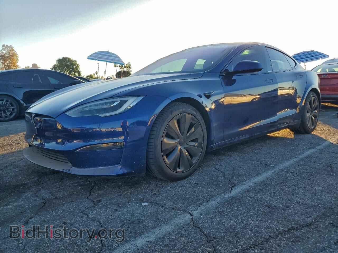 Фотография 5YJSA1E56MF443664 - TESLA MODEL S 2021