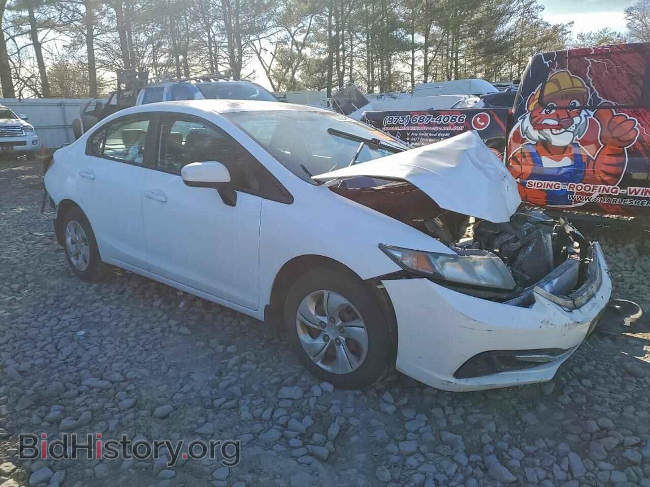 2014 HONDA CIVIC - VIN: 19XFB2F5XEE001111 - Фото 4
