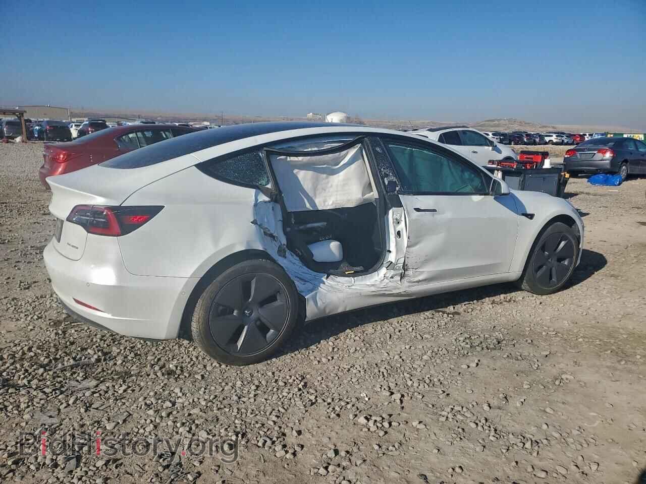 2022 TESLA MODEL 3 - VIN: 5YJ3E1EB6NF264394 - Фото 3