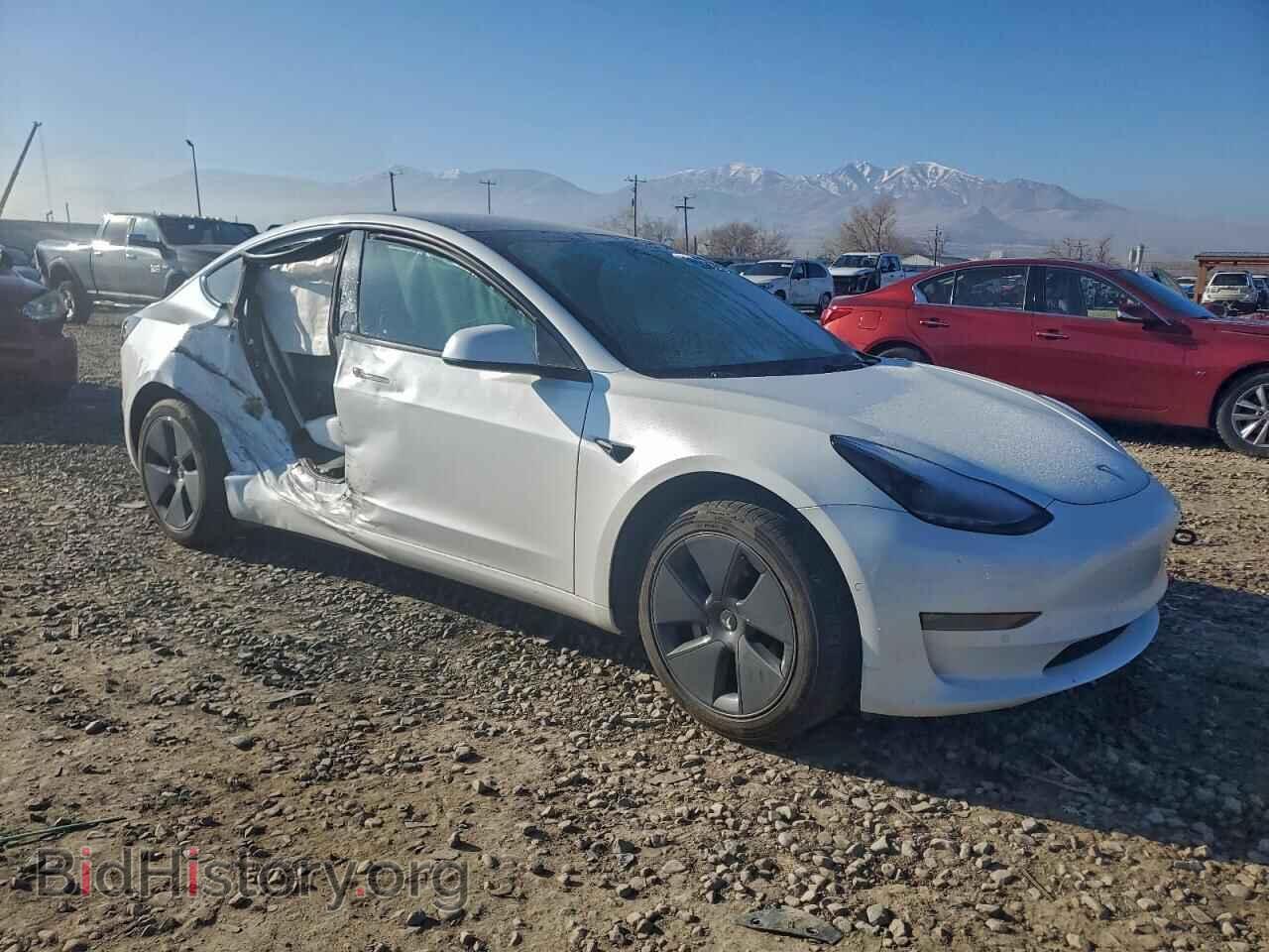 2022 TESLA MODEL 3 - VIN: 5YJ3E1EB6NF264394 - Фото 4