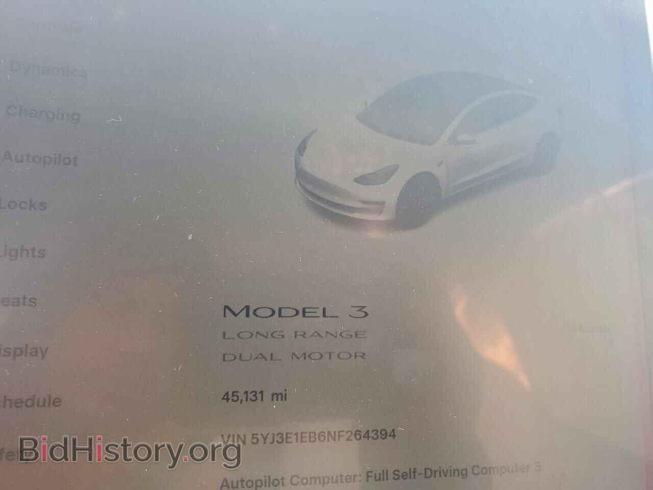 2022 TESLA MODEL 3 - VIN: 5YJ3E1EB6NF264394 - Фото 9