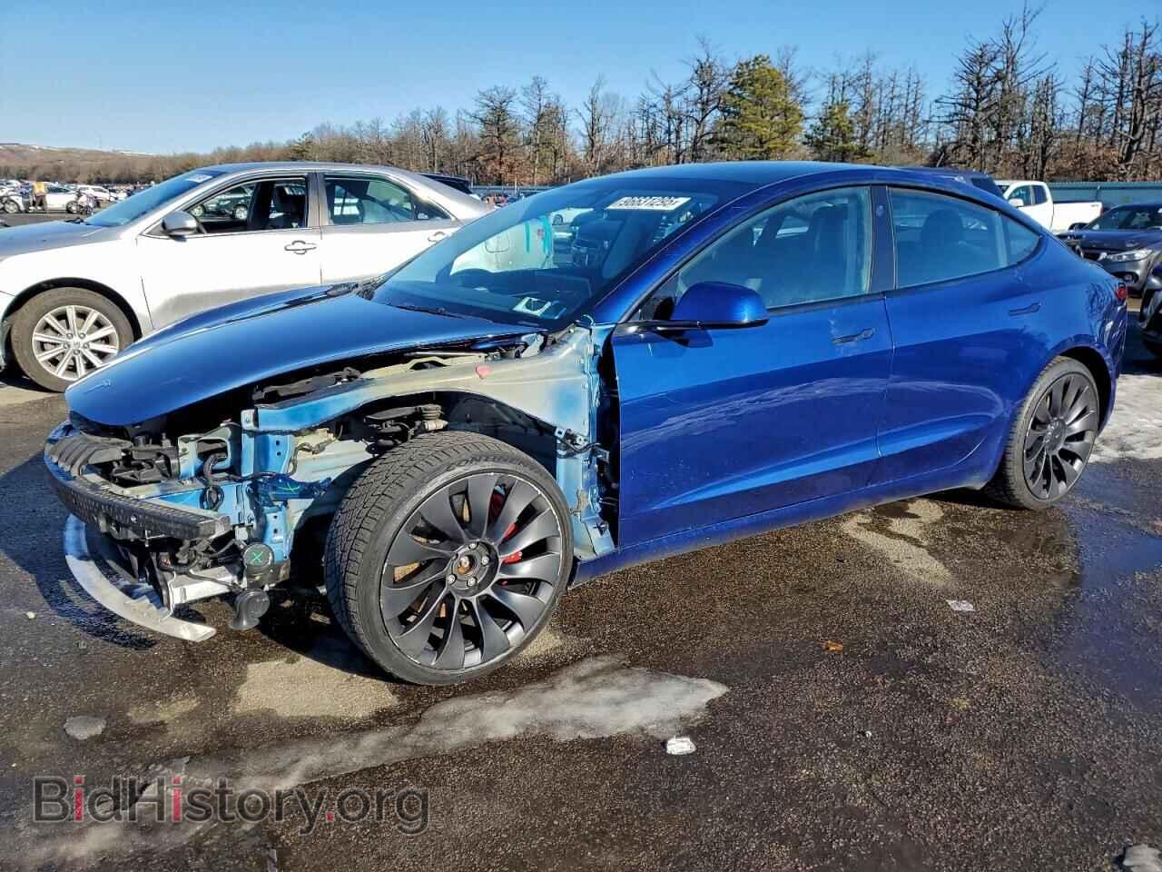 Фотография 5YJ3E1EC5NF255002 - TESLA MODEL 3 2022