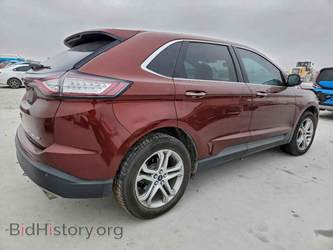 2015 FORD EDGE - VIN: 2FMTK3K87FBB66627 - Фото 3
