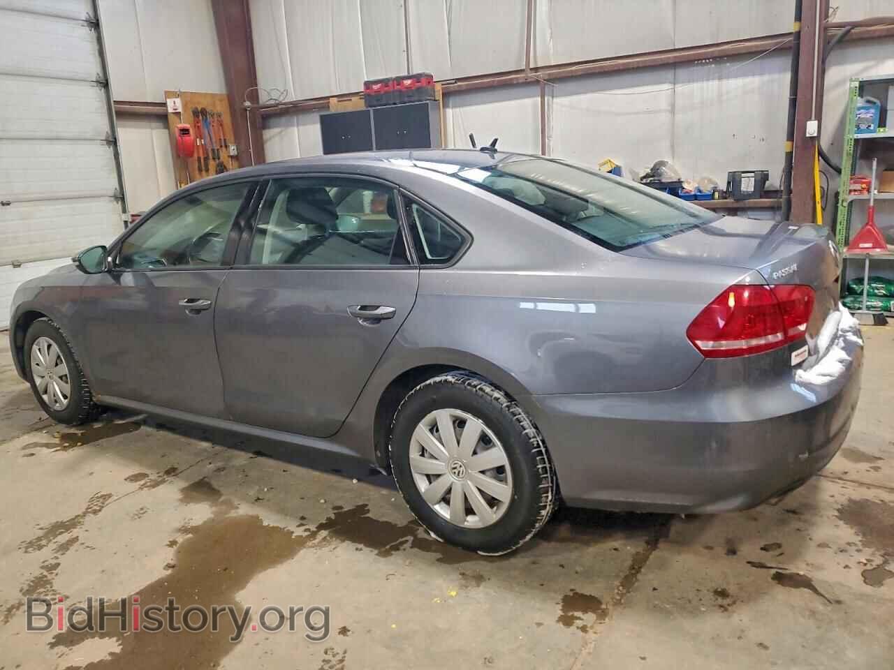 2012 VOLKSWAGEN PASSAT - VIN: 1VWAH7A37CC050487 - Фото 2