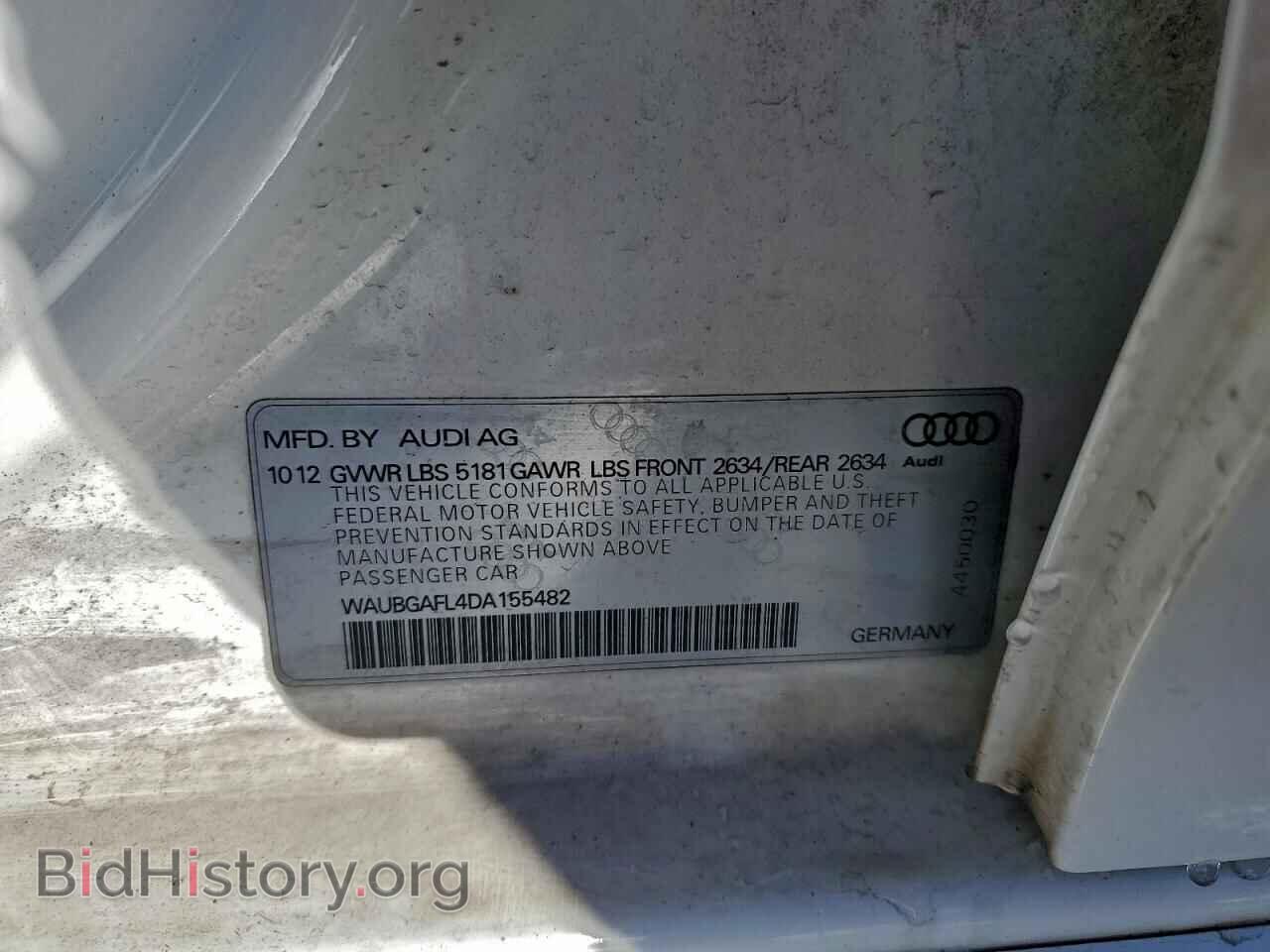 2013 AUDI S4/RS4 - VIN: WAUBGAFL4DA155482 - Photo 13
