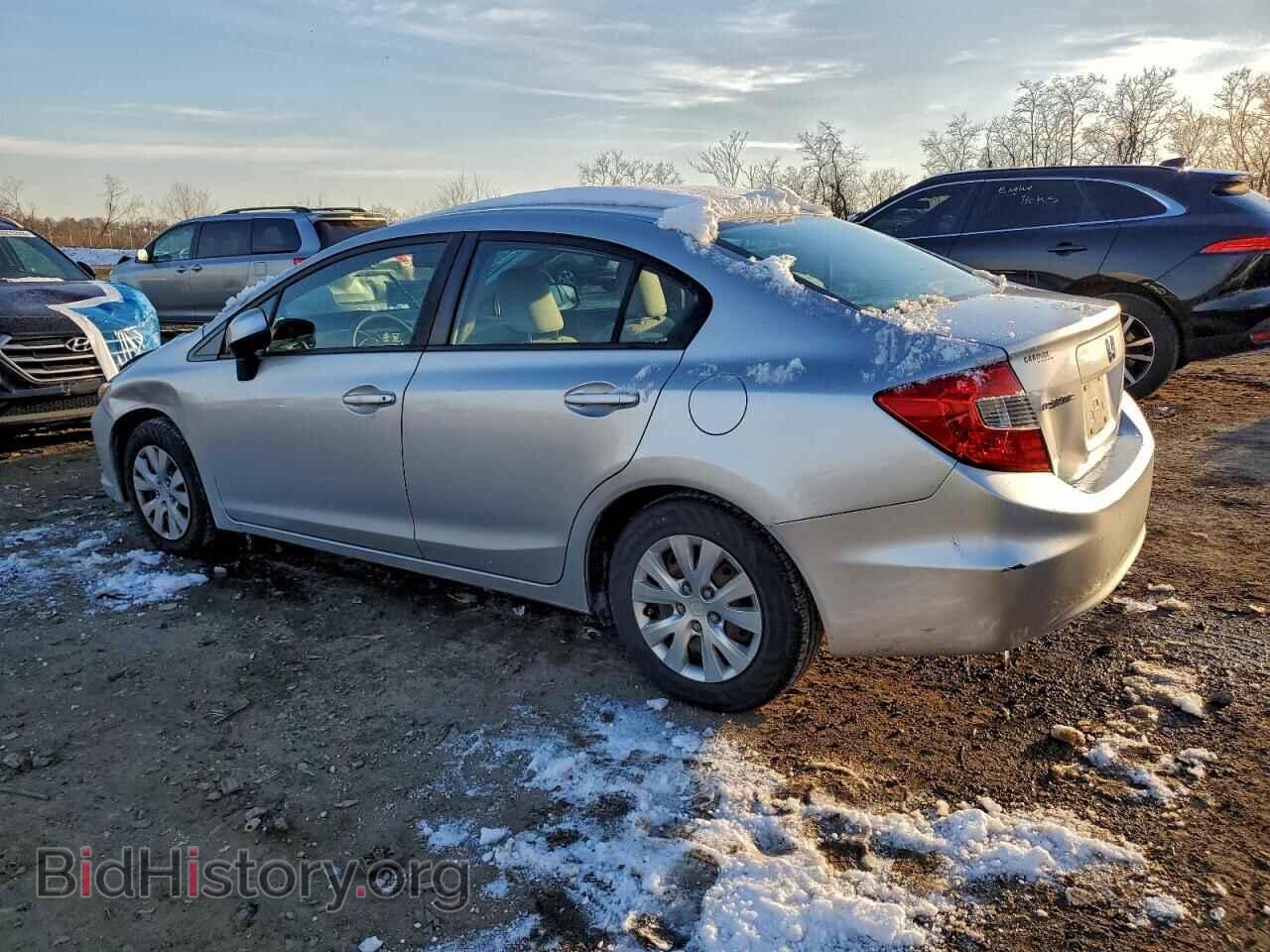 2012 HONDA CIVIC - VIN: 2HGFB2F55CH520943 - Фото 2