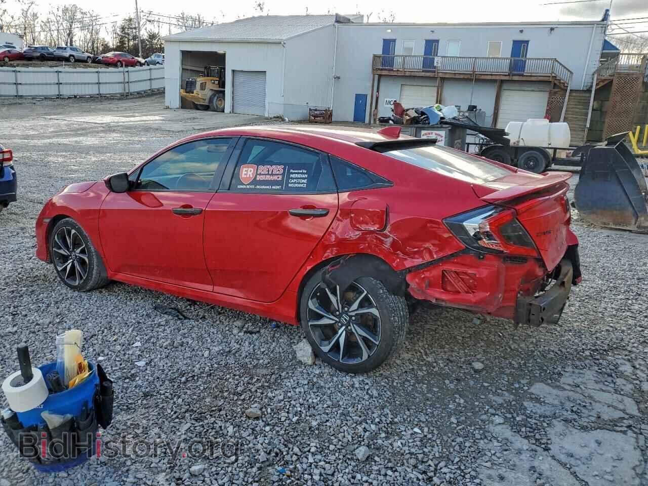 2018 HONDA CIVIC - VIN: 2HGFC1E55JH705984 - Фото 2