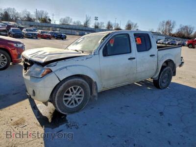 2019 Nissan FRONTIER S, white — VIN 1N6AD0EV9KN778006, Copart