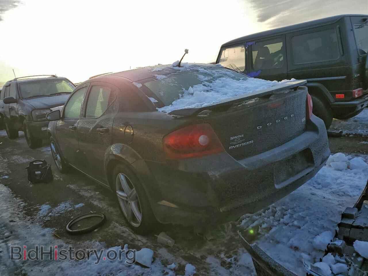 2011 DODGE AVENGER - VIN: 1B3BD1FG1BN510291 - Фото 2