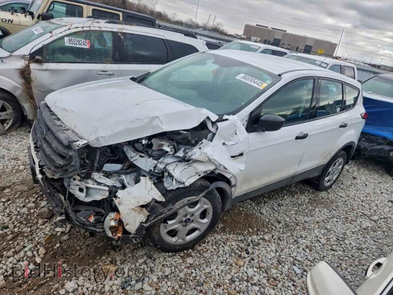 2019 Ford ESCAPE S (VIN 1FMCU0F77KUC04663) — photo 1 of 13, Copart, damage: front end