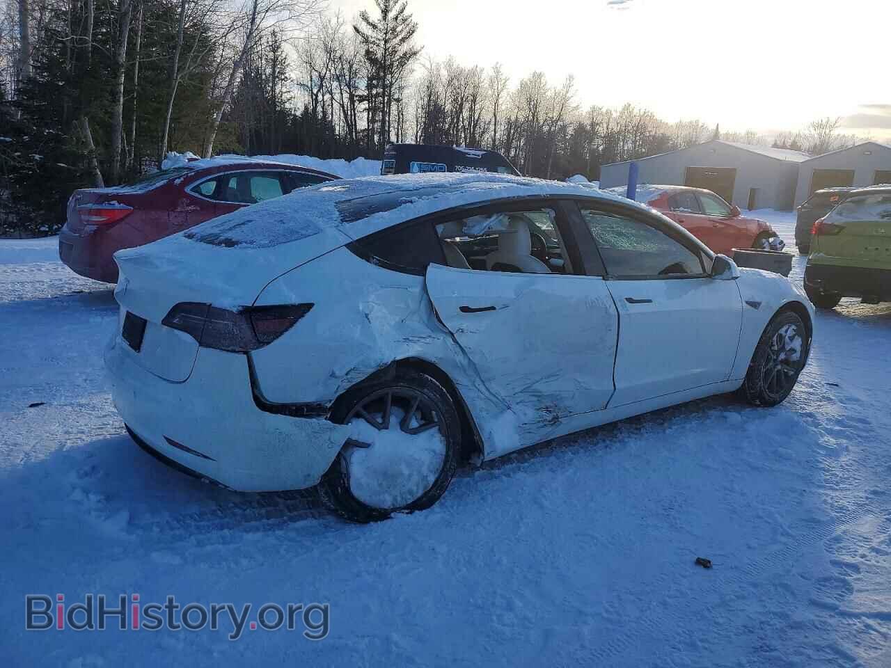 2022 TESLA MODEL 3 - VIN: 5YJ3E1EA1NF347190 - Photo 3