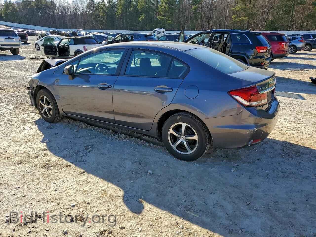 2015 HONDA CIVIC - VIN: 2HGFB2F72FH509324 - Фото 2