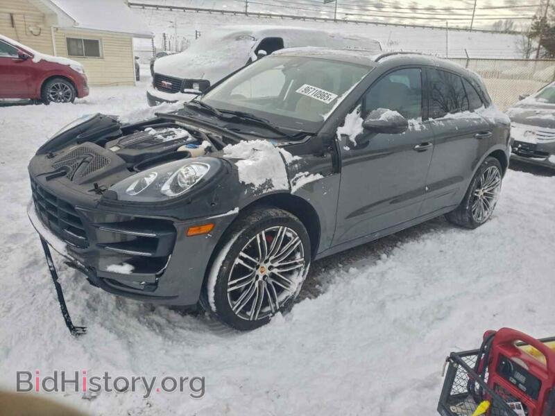 2016 Porsche MACAN Turbo (VIN WP1AF2A59GLB92907) — фото 1 из 13, Copart, повреждение: бок