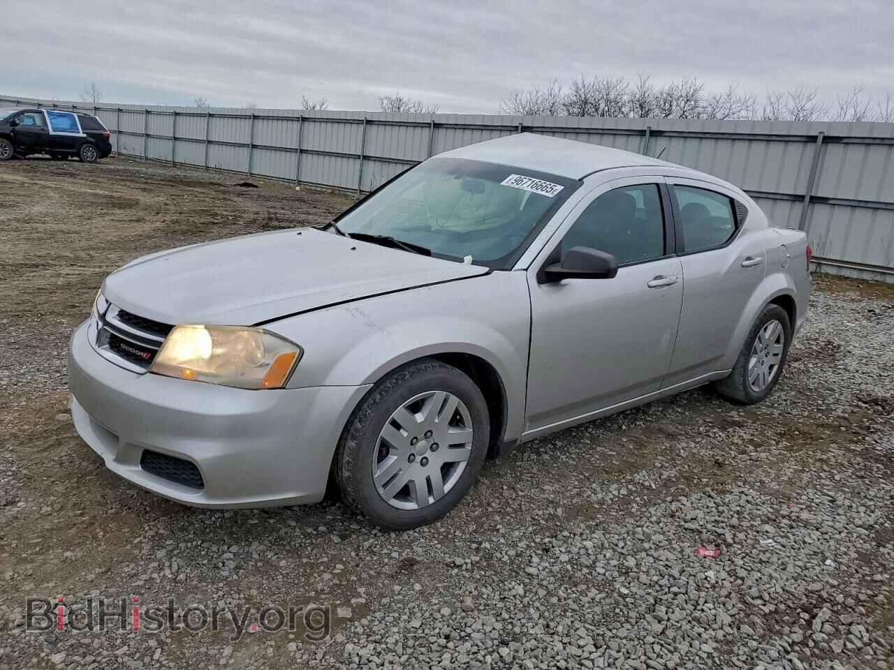 Photo 1C3CDZAB6CN216419 - DODGE AVENGER 2012
