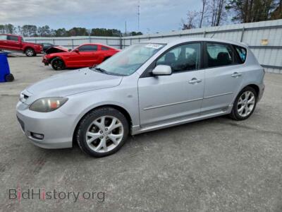 2008 Mazda MAZDA3 Hatchback, серебристый — VIN JM1BK343981826358, Copart