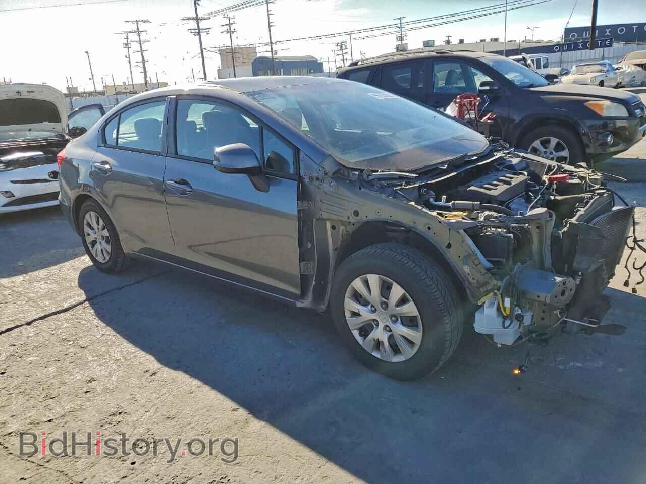 2012 HONDA CIVIC - VIN: 19XFB2F52CE373572 - Фото 4