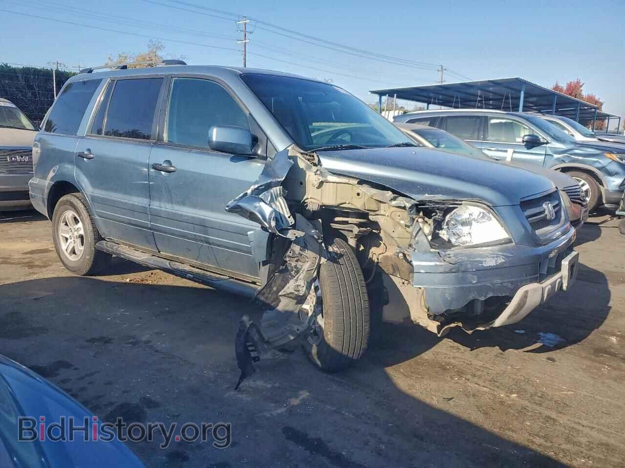 2005 HONDA PILOT - VIN: 2HKYF18535H545076 - Фото 4